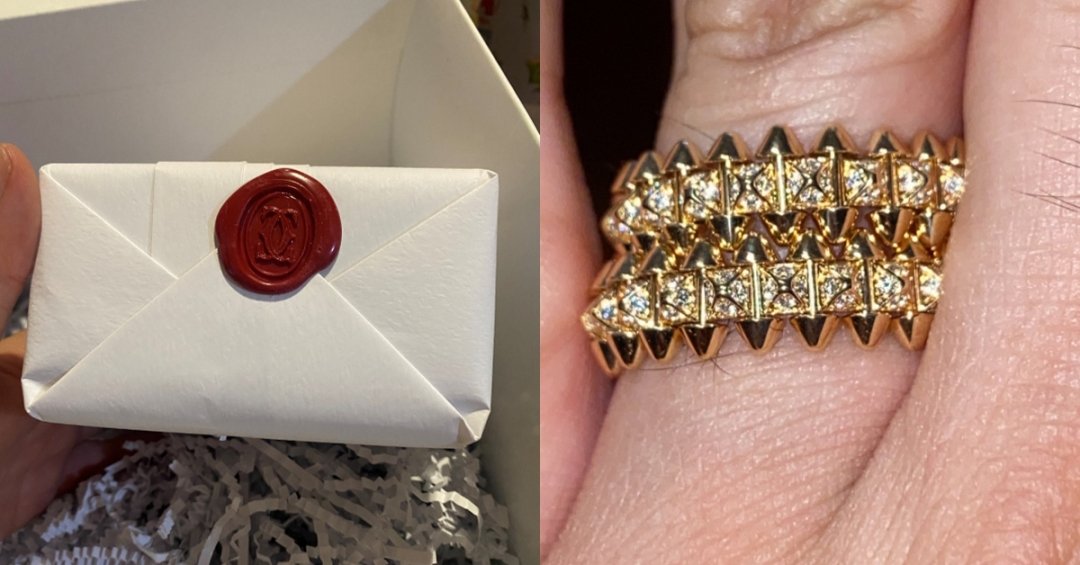 简直是捡到宝！Cartier标错「18k玫瑰金镶钻耳环」的价格！男医生用RM62买了2对！