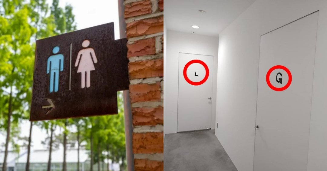 看不懂“L”和“G”？！日本厕所用「超简约」标志，搞到男子误闯女厕！怒骂“把客人当傻子”！