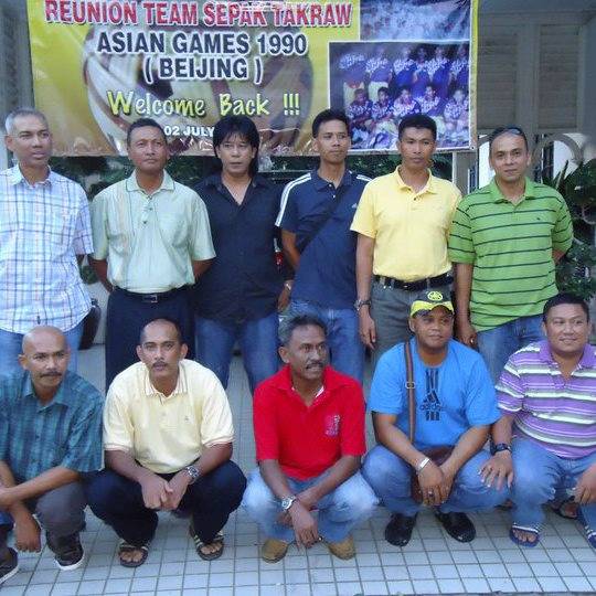 3 servis, 3 blocking! Reunion Legenda Libas Sukan Asia 1990 