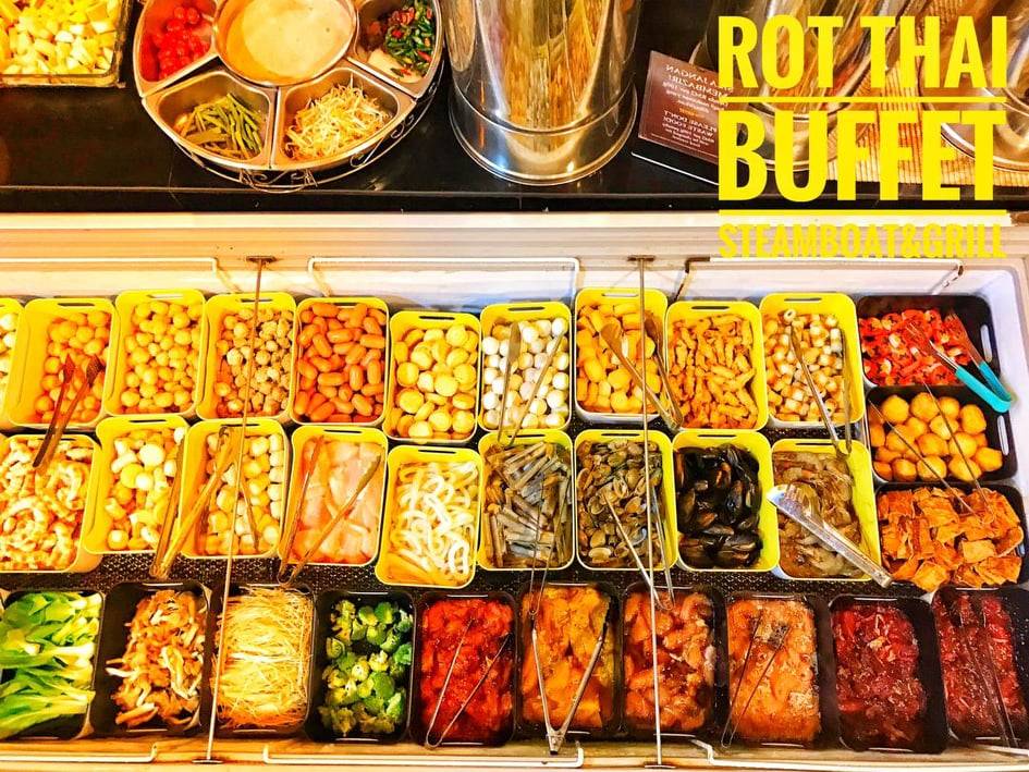 Rot thai buffet steamboat and grill
