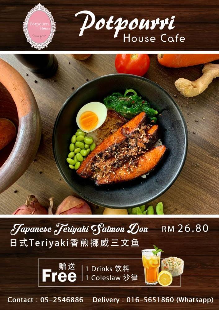 怡保浪漫餐厅Potpourri House Cafe！超值午市套餐只需RM9.80起！ Marketplace for creative