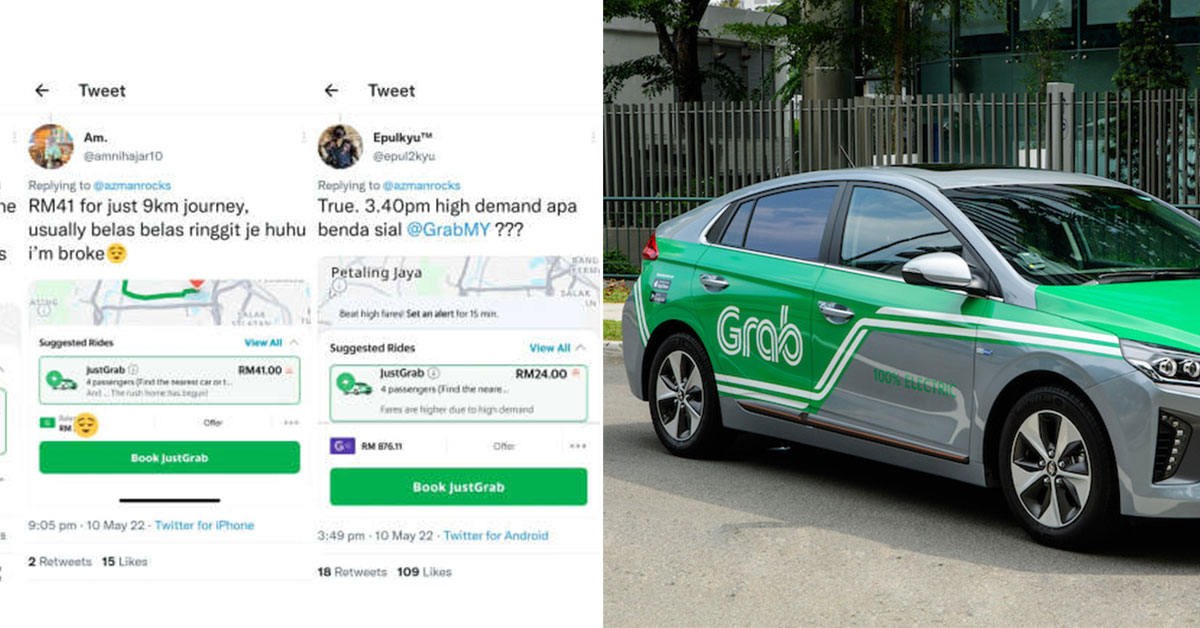 Grab 打车 9km 路程竟收费RM41！网友呐喊：我快破产了，Taxi可以回来吗？