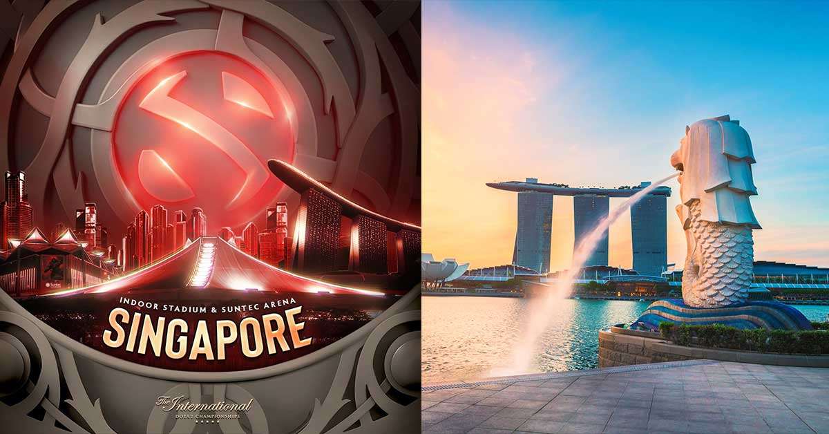 大马DOTA粉赶快更新护照吧！The International 2022确定于新加坡举办！