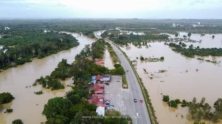 Banjir di Terengganu! Hati-hati! Hujan dijangka berterusan ...